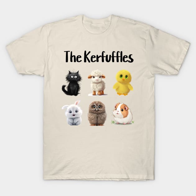 The Kerfuffles, fluffiest little fluffs T-Shirt by Luxinda
